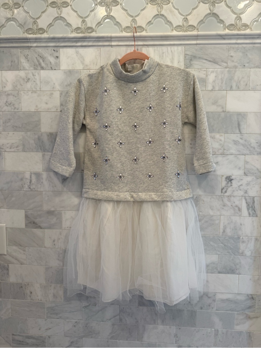NWT Crewcuts embellished & tulle dress, by J Crew